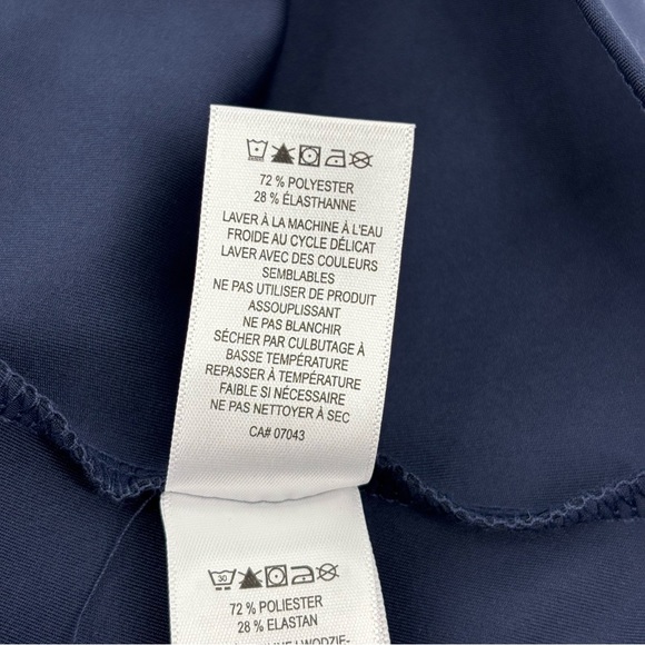 Tommy Bahama NWOT Navy Leggings with Attached Skirt, XS - Picture 12 of 12